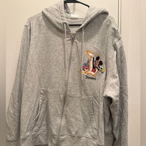 Disney Light Gray Hoodie
